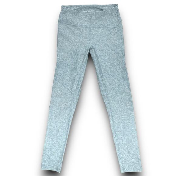Outdoor Voices Warmup Leggings 7/8 Length Heather Blue Athleisure Athletic Small - Picture 2 of 8